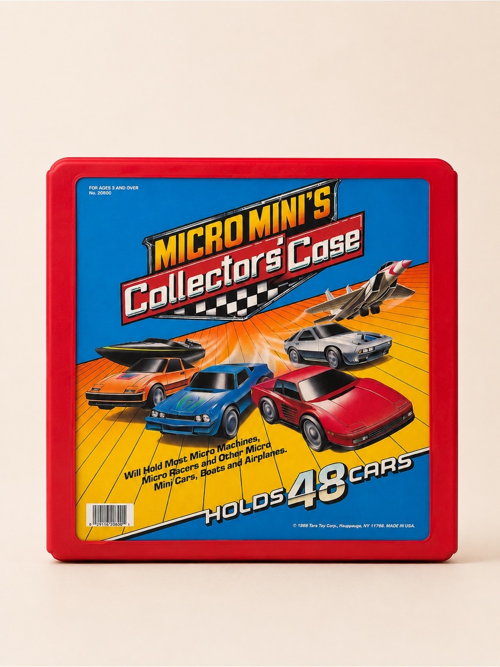 Micro Mini's Collector's Case VINTAGE Micro Machines Storage Carry Box